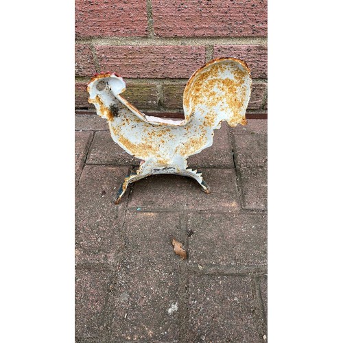 385 - CAST COCKEREL DOOR STOP