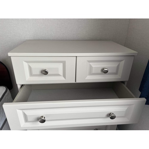 180 - GREY CHEST OF DRAWERS