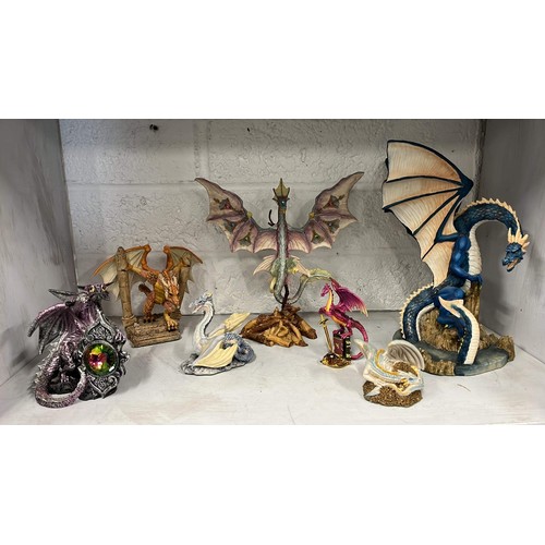 43 - COLLECTION OF DRAGONS BY ENCHANTICA