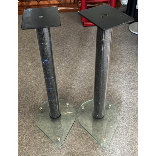 460 - PAIR OF SPEAKER STANDS