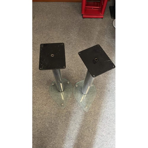 460 - PAIR OF SPEAKER STANDS