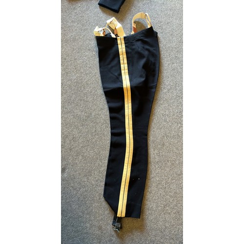 80 - MILITARY MESS DRESS WITH CAPE SEE PICTURES