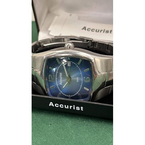 27 - ACCURIST WATCH WITH BOX