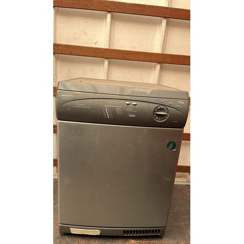 712 - GREY HOTPOINT TUMBLE DRYER USED UNTESTED