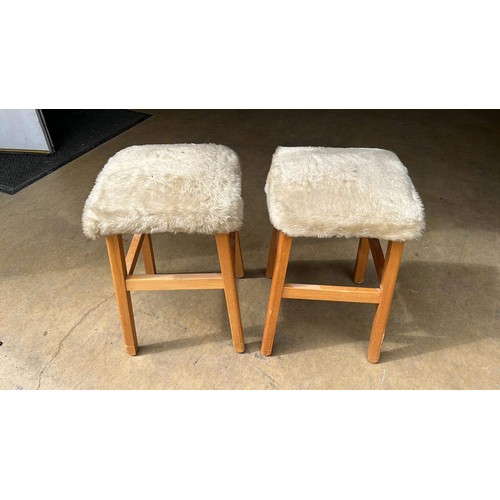 651 - TWO STOOLS