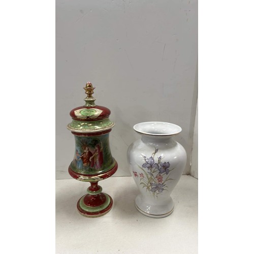 24 - URN AND VASE