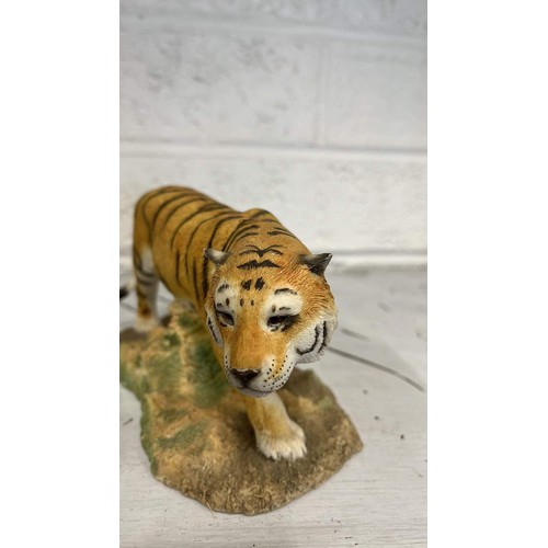 16 - RESIN TIGER FIGURE