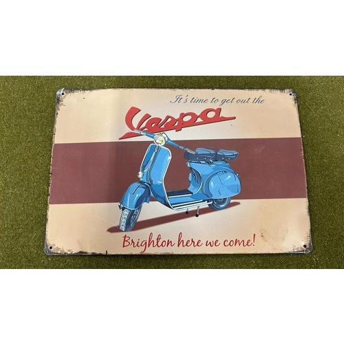 374 - VESPA SIGN