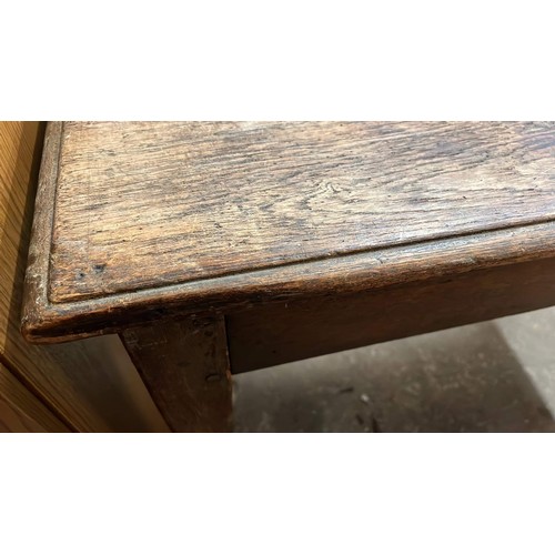 388 - OAK ARTS AND CRAFT TABLE