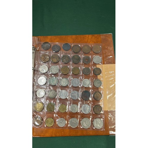 288 - Mixed coins in folder