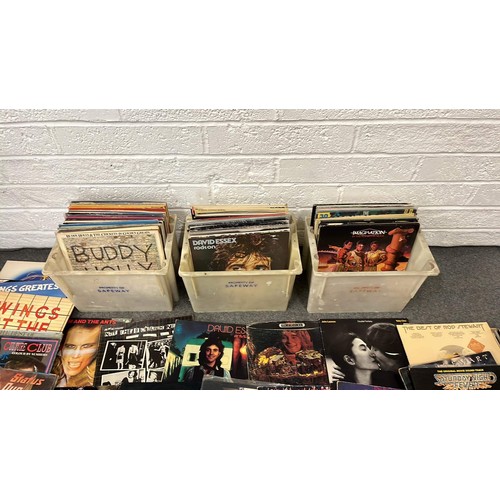 246 - QUANTITY OF MIXED ARTIST AND MUSIC LPS SEE ALL PICTURES