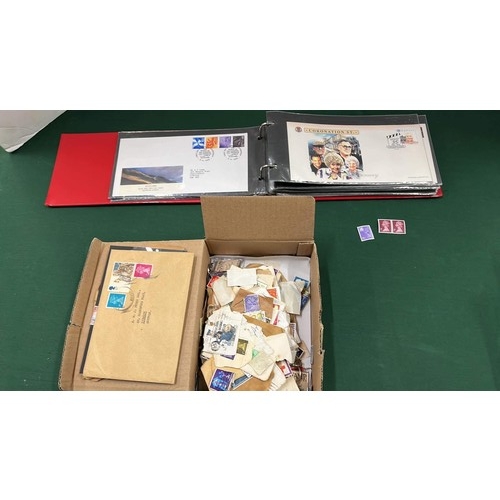 303 - FIRST DAY COVERS AND LOOSE STAMPS