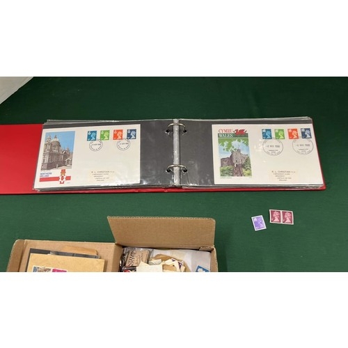 303 - FIRST DAY COVERS AND LOOSE STAMPS