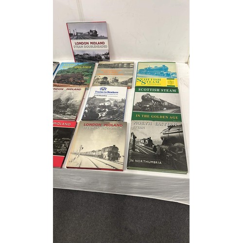 195 - 20 X MIXED TRAIN BOOKS