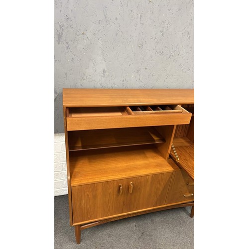 225 - MID CENTURY TEAK LOUNGE UNIT SEE ALL PICTURES FOR CONDITION