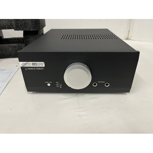 193 - MUSICAL FIDELITY MIHPA HEADPHONE PREAMPLIFIER IN BLACK