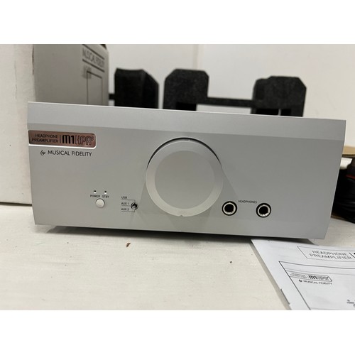 190 - MUSICAL FIDELITY M1HPA HEADPHONE PREAMPLIFIER