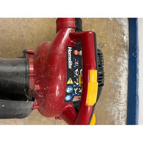 373 - HOMELITE GARDEN BLOWER USED UNCHECKED