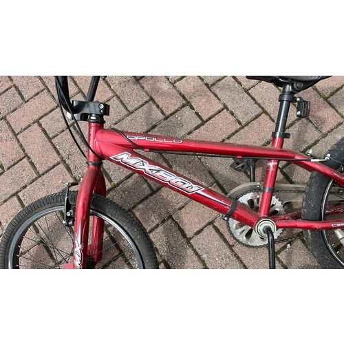 443 - RED APOLLO PUSH BIKE