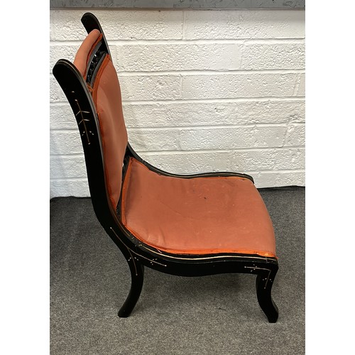 141 - EDWARDIAN PALOUR CHAIR