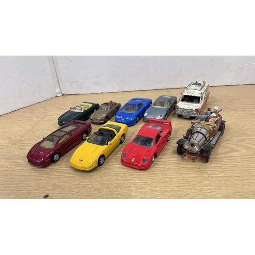 131 - MIXED MAKER PLAY WORN MODEL CARS