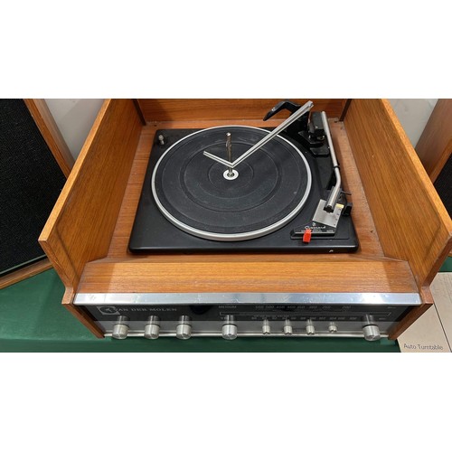 451 - VAN DER MOLEN TURN TABLE WITH GARRARD DECK