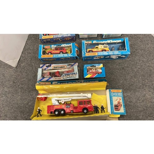 127 - MATCHBOX SUPER KINGS FIRE ENGINES