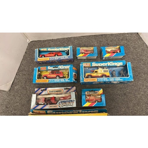 127 - MATCHBOX SUPER KINGS FIRE ENGINES