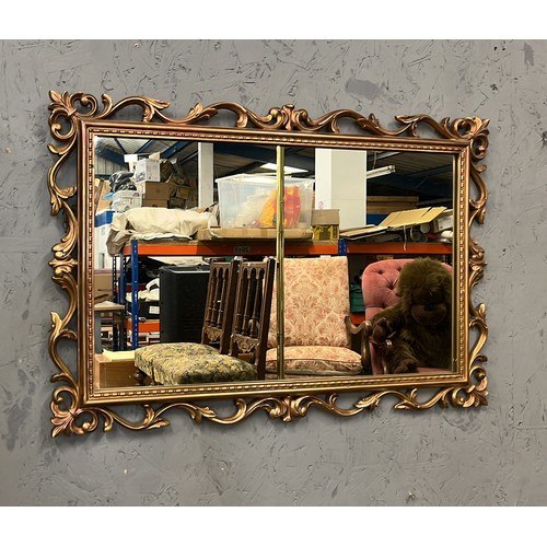 474 - ORNATE FRAMED MIRROR