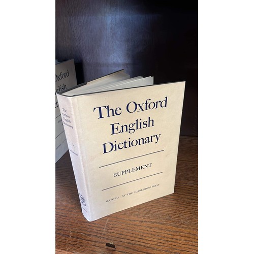 485 - THE OXFORD ENGLISH DICTIONARY COLLECTION