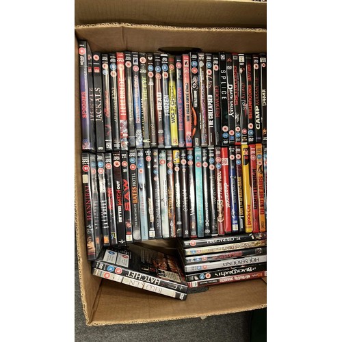 639 - LARGE QTY OF HORROR DVD MOVIES