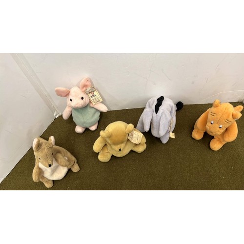 18 - WINNIE POO AND FRIENDS SOFT TOYS