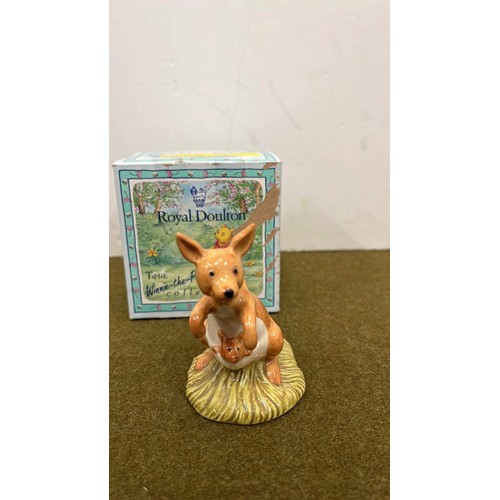 22 - ROYAL DOULTON KANGA AND ROO WP8