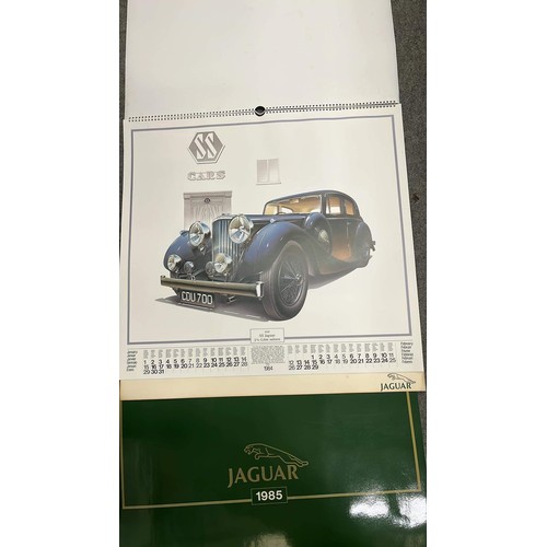 702 - 1984/85 JAGUAR CAR CALENDARS