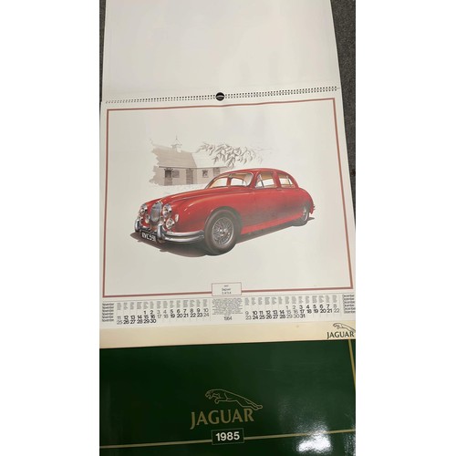 702 - 1984/85 JAGUAR CAR CALENDARS