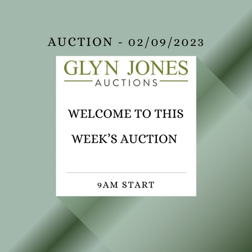 0 - Welcome to this week's auction ~ 02/09/2023 - 9am start