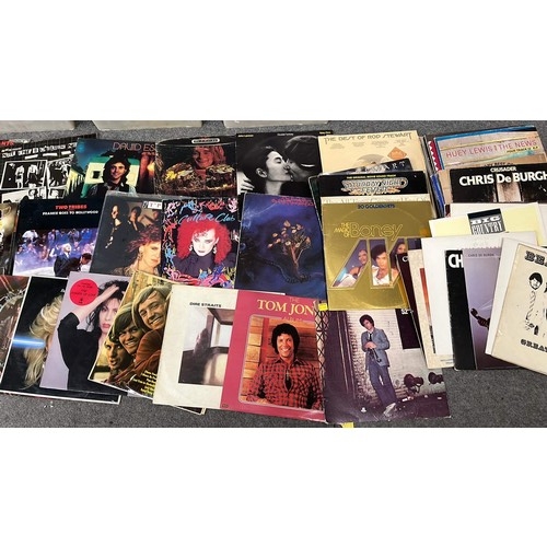 246 - QUANTITY OF MIXED ARTIST AND MUSIC LPS SEE ALL PICTURES