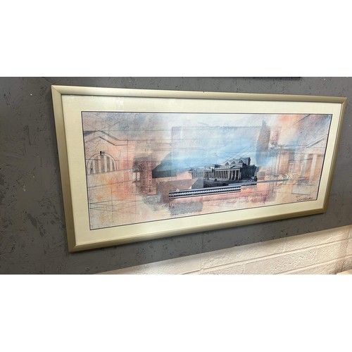 198 - TWO FRAMED ROMAN STYLE PRINTS