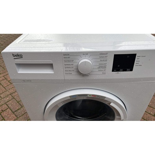 130 - BEKO 7KG WASH IN MACHINE