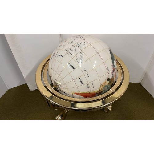 219 - LARGE GEM STONE GLOBE