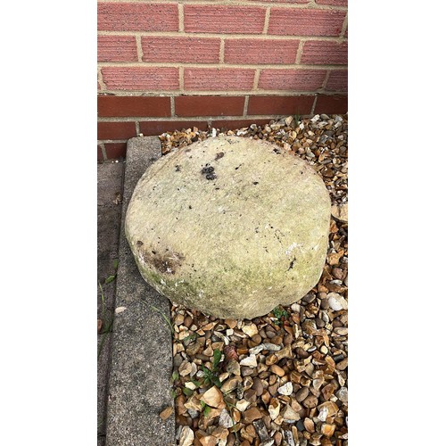 168 - LARGE ROUND STONE