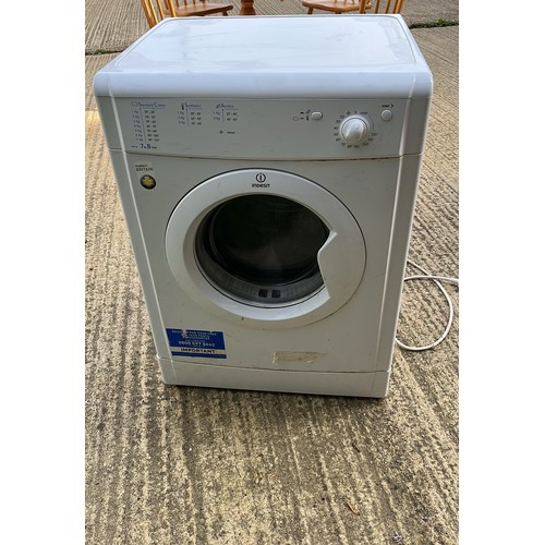 TUMBLE DRYER BEEN USED IN GARAGE