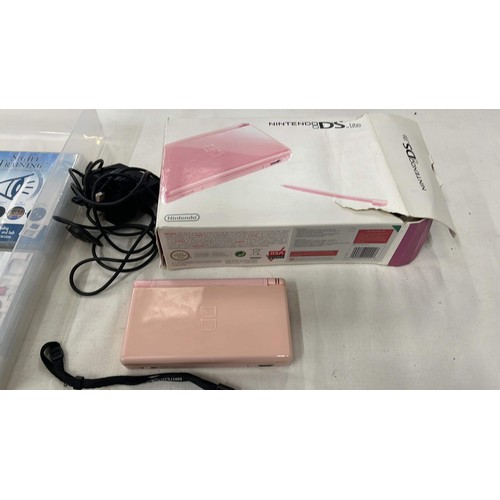 220 - NINTENDO DS X 2 AND GAMES PLUS ACCESSORIES