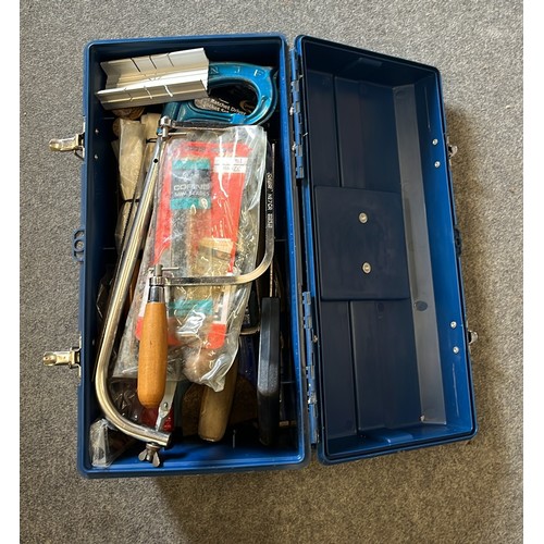 257 - TOOL BOX WITH MIXED TOOLS