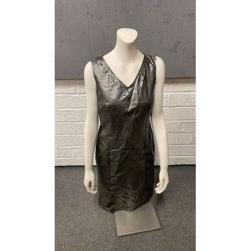 150 - Grey occasion dress - tagged