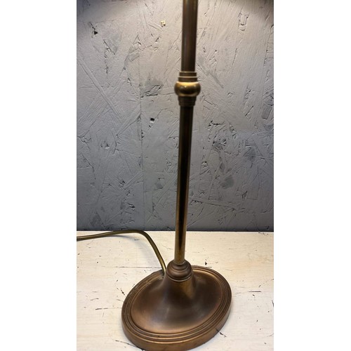 336 - PAIR OF BRASS SIDE LAMPS