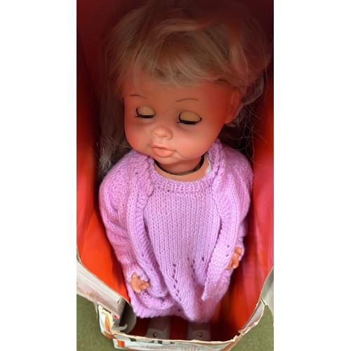 85 - LARGE USED BOXED LUCY DOLL UNCHECKED