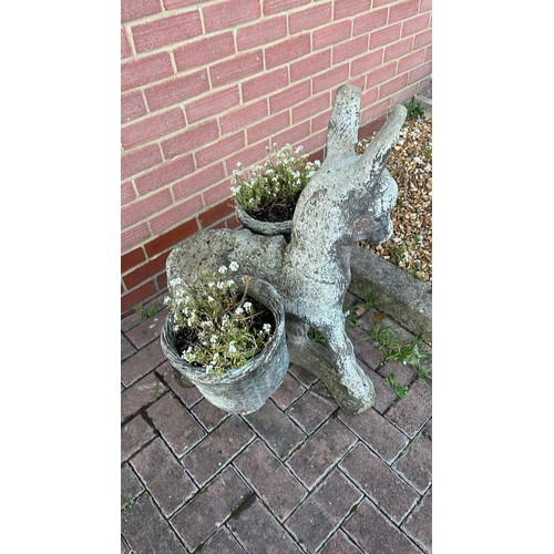 402 - LARGE TALL DONKEY PLANTER