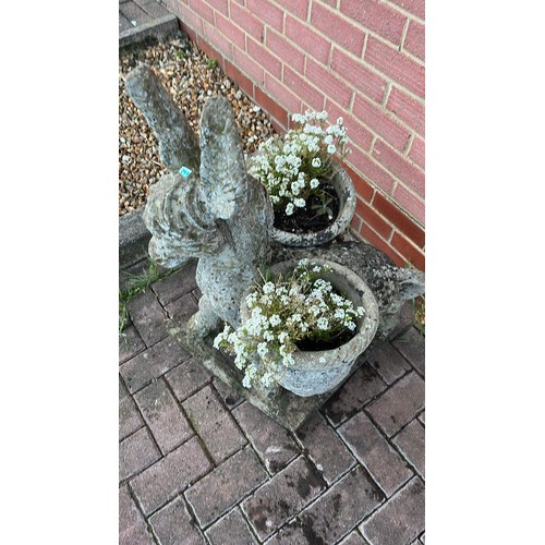 399 - LARGE TALL DONKEY PLANTER