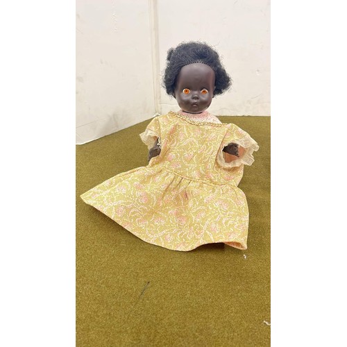 98 - TWO VINTAGE BLACK DOLLS